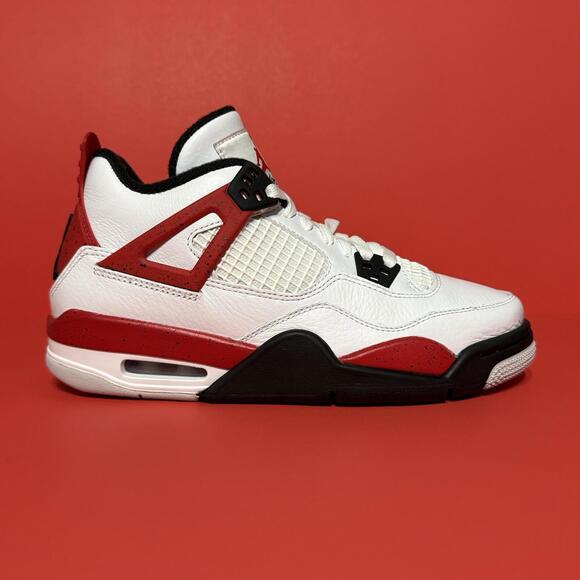 Jordan Other - Nike Air Jordan 4 Retro Red Cement GS 408452-161 Size Men / Youth 6